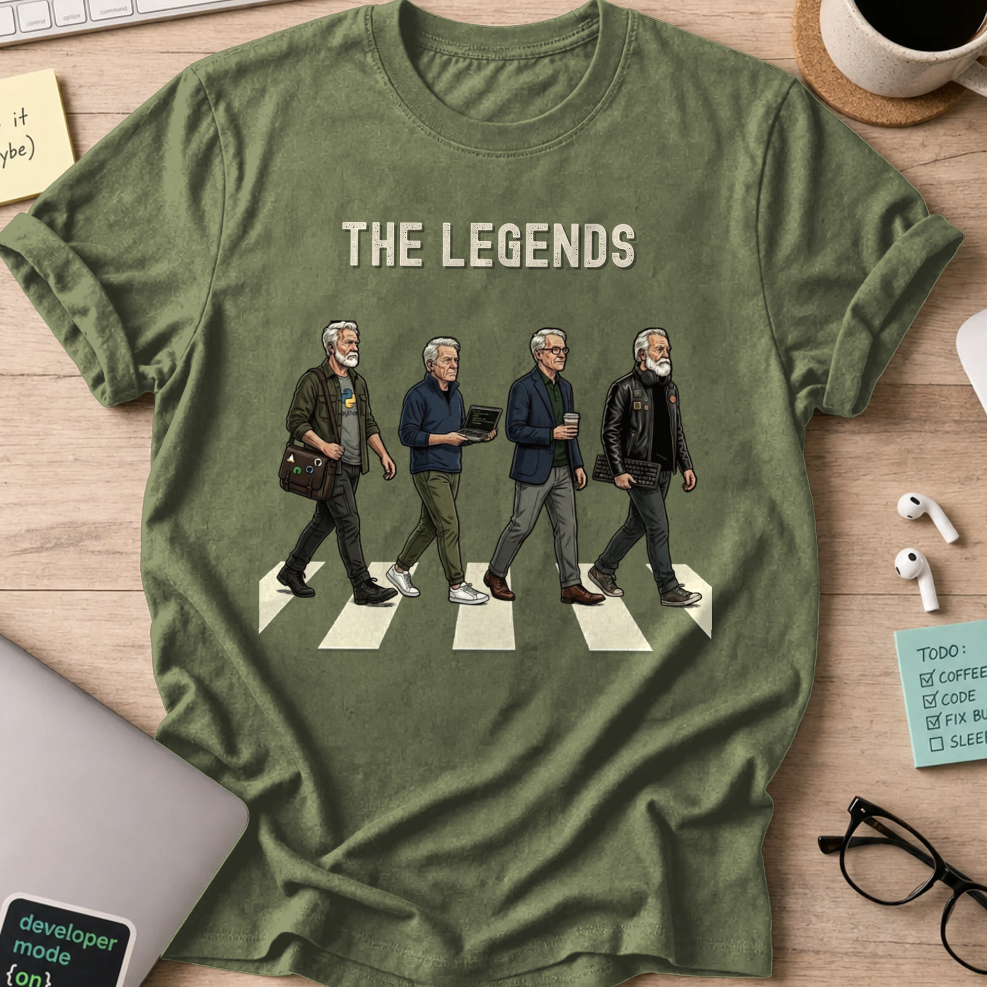 The Legends Shirt - Military Green