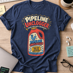 Pipeline Unclogger Shirt — Navy