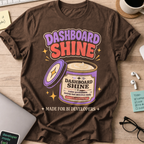 Dashboard Shine Shirt — Dark Chocolate