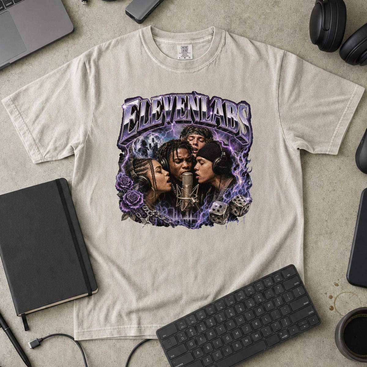 Nerd Collection Artwork 025 Premium Shirt - Ivory mockup