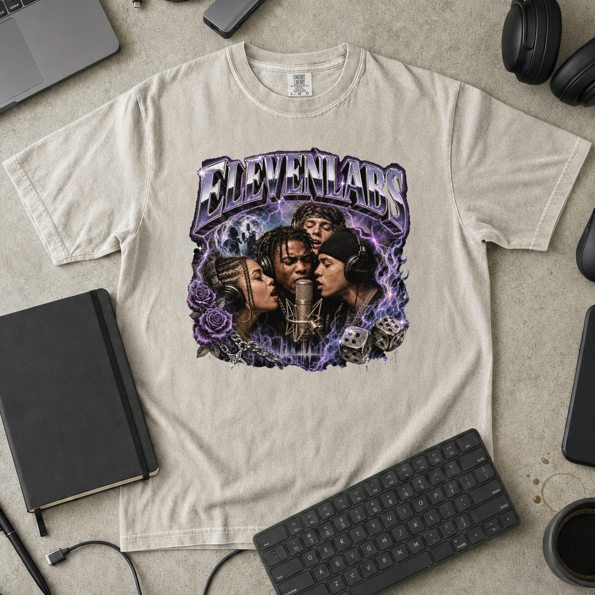 Nerd Collection Artwork 025 Premium Shirt - Ivory mockup