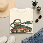 Phishing Vintage Fish Shirt