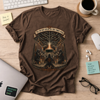 We Do Not Speak of the Force Push Shirt — Dark Chocolate