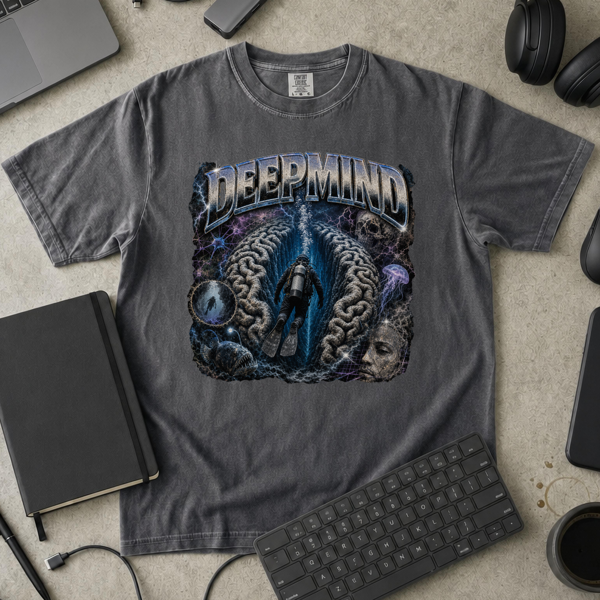 Nerd Collection Artwork 027 Premium Shirt - Pepper mockup