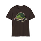 Sleeping Turtle Retro Keyboard Shirt