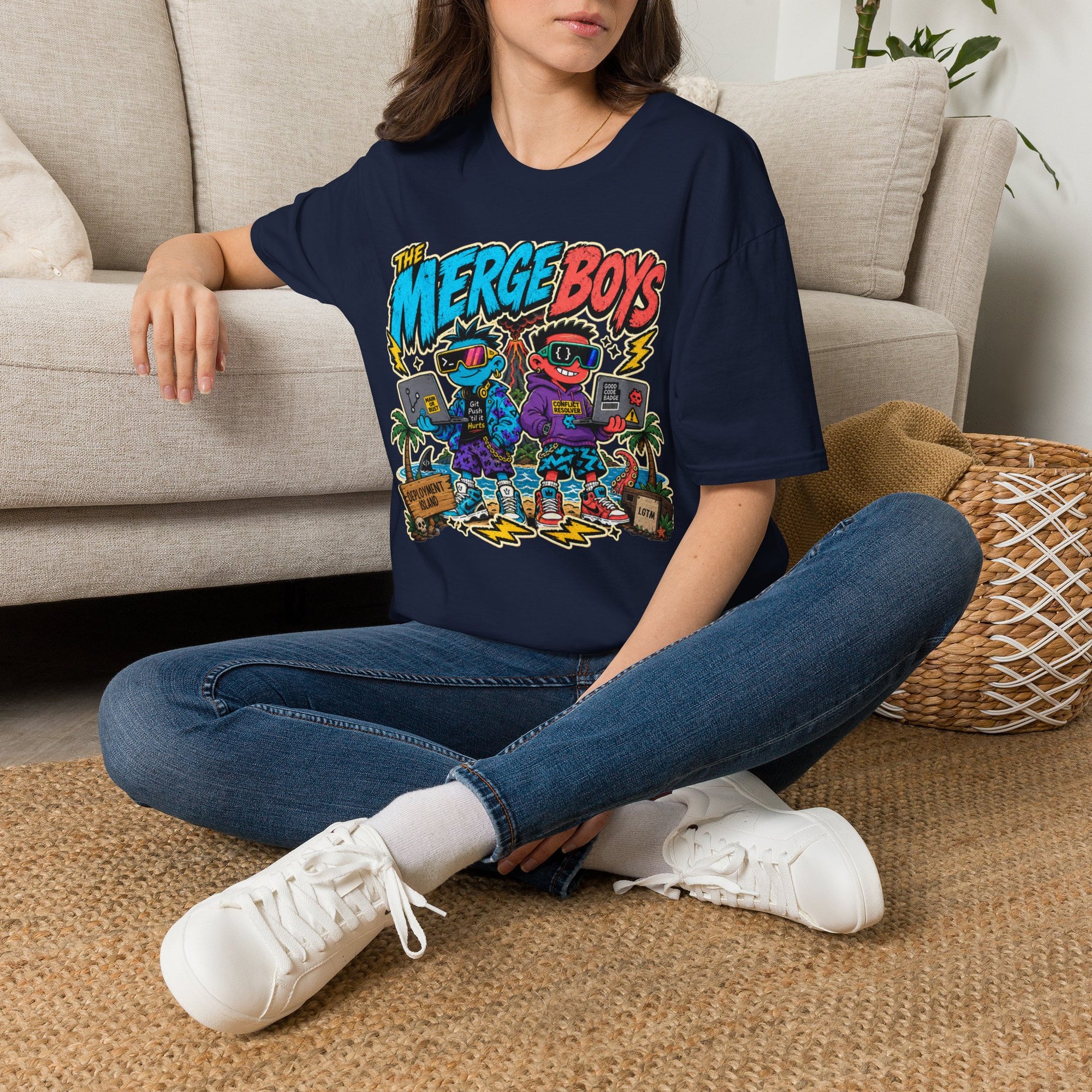 The Merge Boys Retro Streetwear Shirt