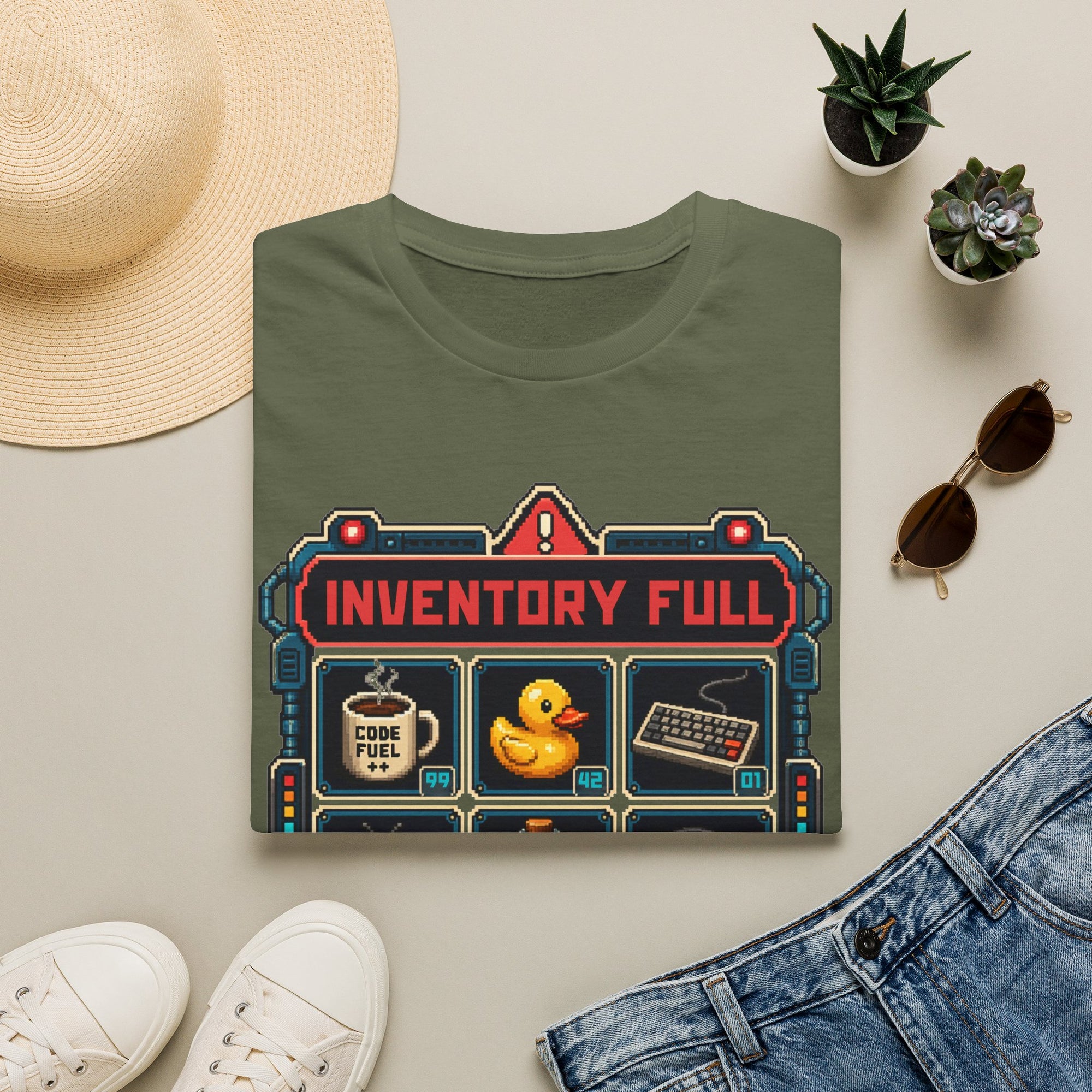 Inventory Full Pixel Art Shirt