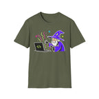 Wizard Coder Cartoon Shirt
