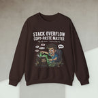 Code Culture stack overflow copypaste master sweatshirt funny programmer Sweatshirt in S — Code Culture developer clothing