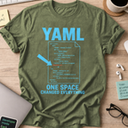 One Space Changed Everything Shirt — Military Green