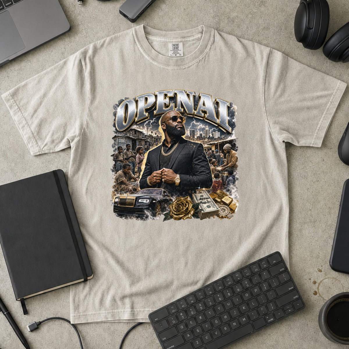 Nerd Collection Artwork 029 Premium Shirt - Ivory mockup
