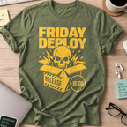 Friday Deploy Release Shirt — Military Green