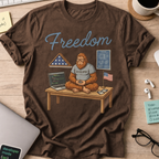 Freedom Bigfoot Coding Shirt - Dark Chocolate