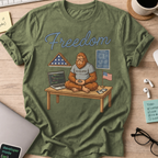 Freedom Bigfoot Coding Shirt - Military Green