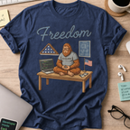 Freedom Bigfoot Coding Shirt - Navy