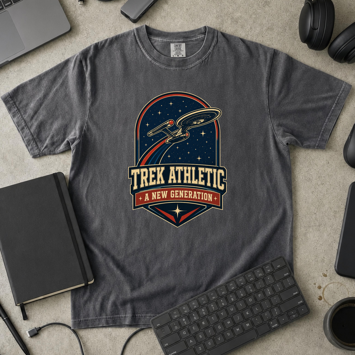 Nerd Collection Artwork 002 Premium Shirt - Pepper mockup