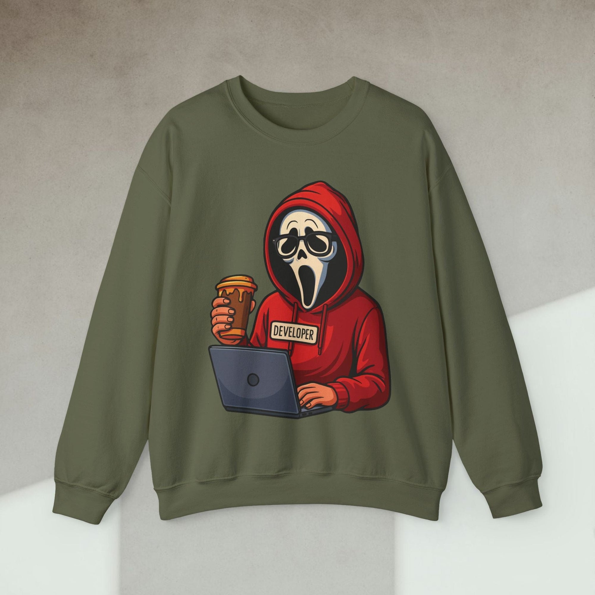 scream developer sweatshirt