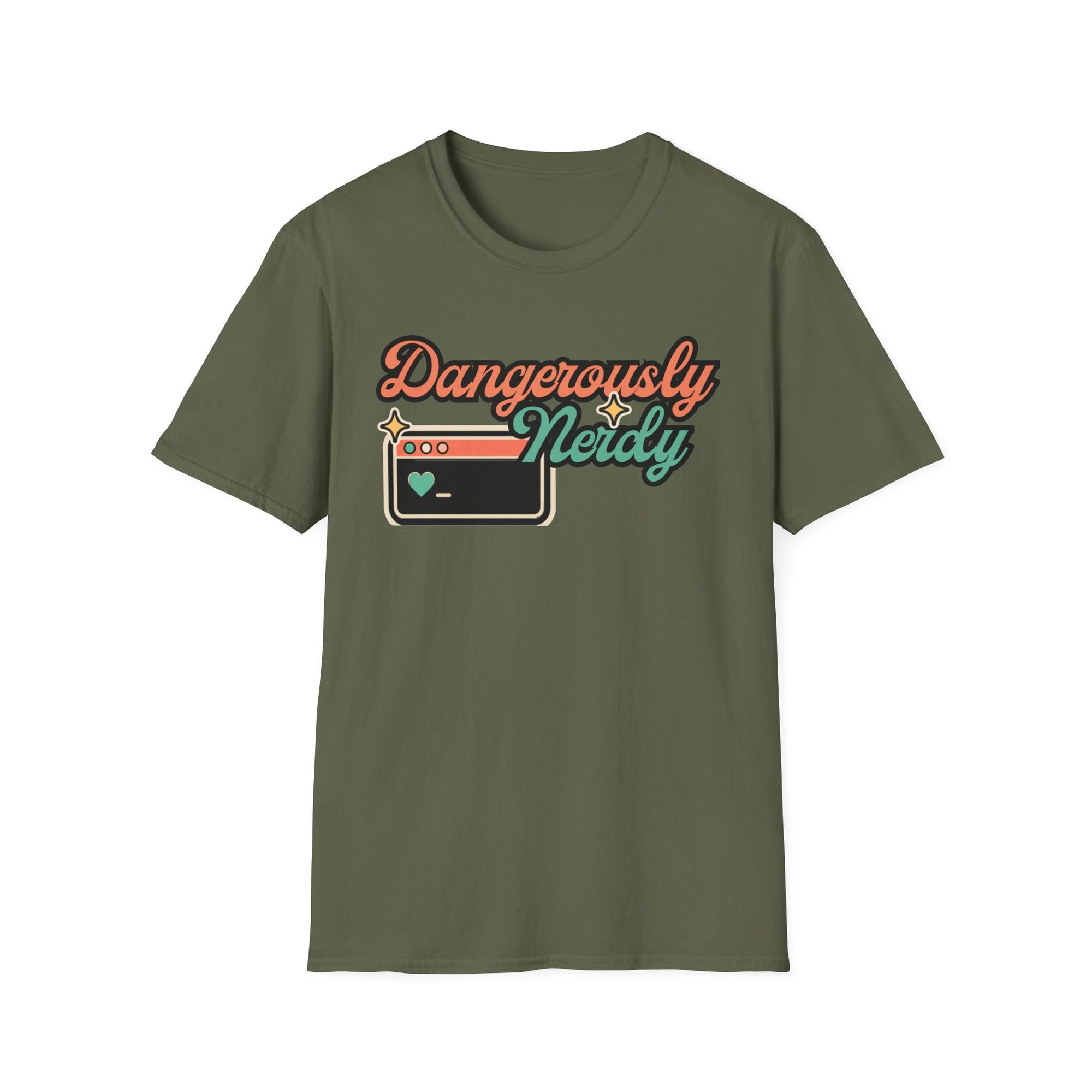 Dangerously Nerdy Retro Browser Shirt