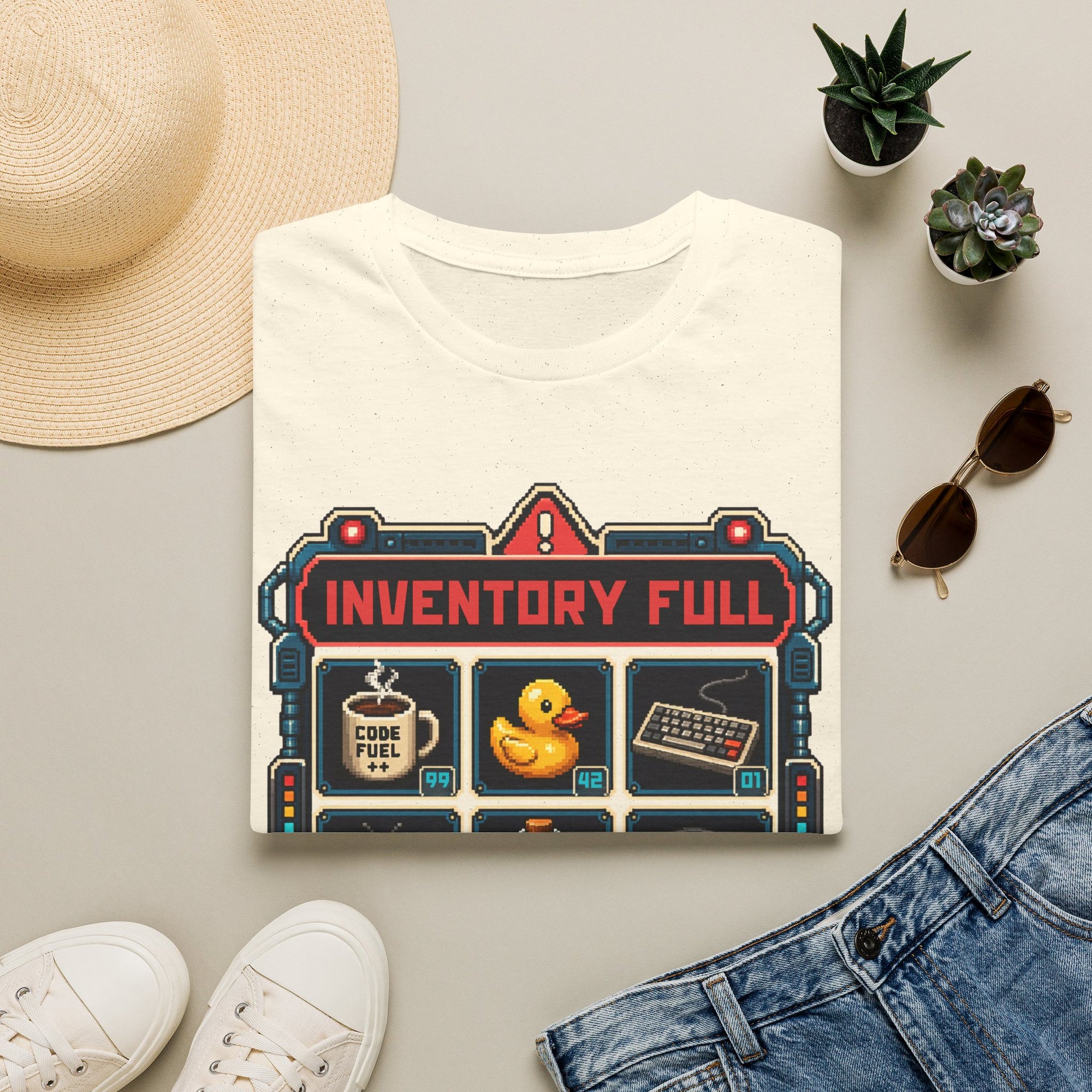 Inventory Full Pixel Art Shirt