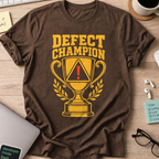 Defect Champion Shirt — Dark Chocolate