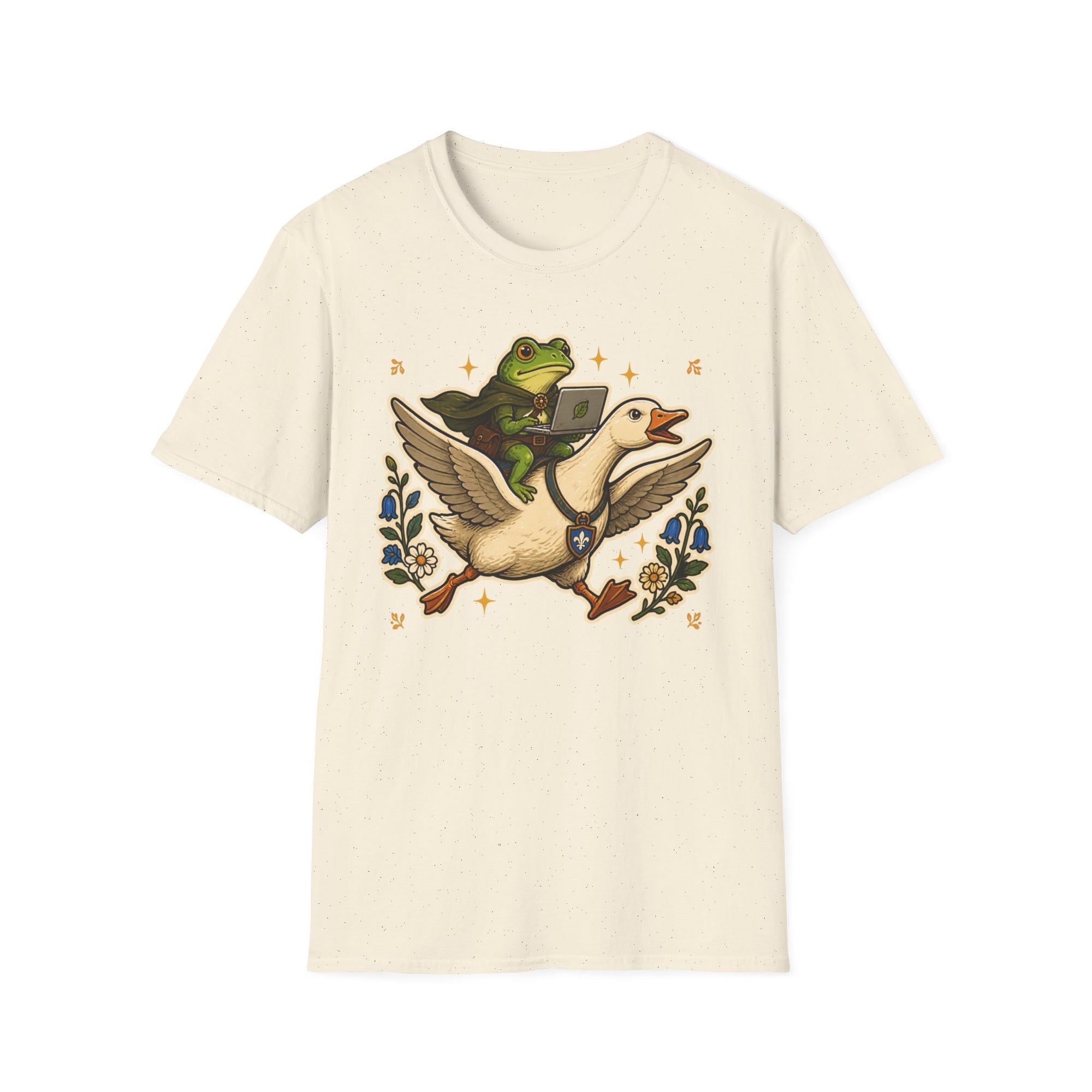 Frog Goose Coder Whimsical Shirt