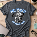 Pull Request Approved Reps Shirt - Dark Heather