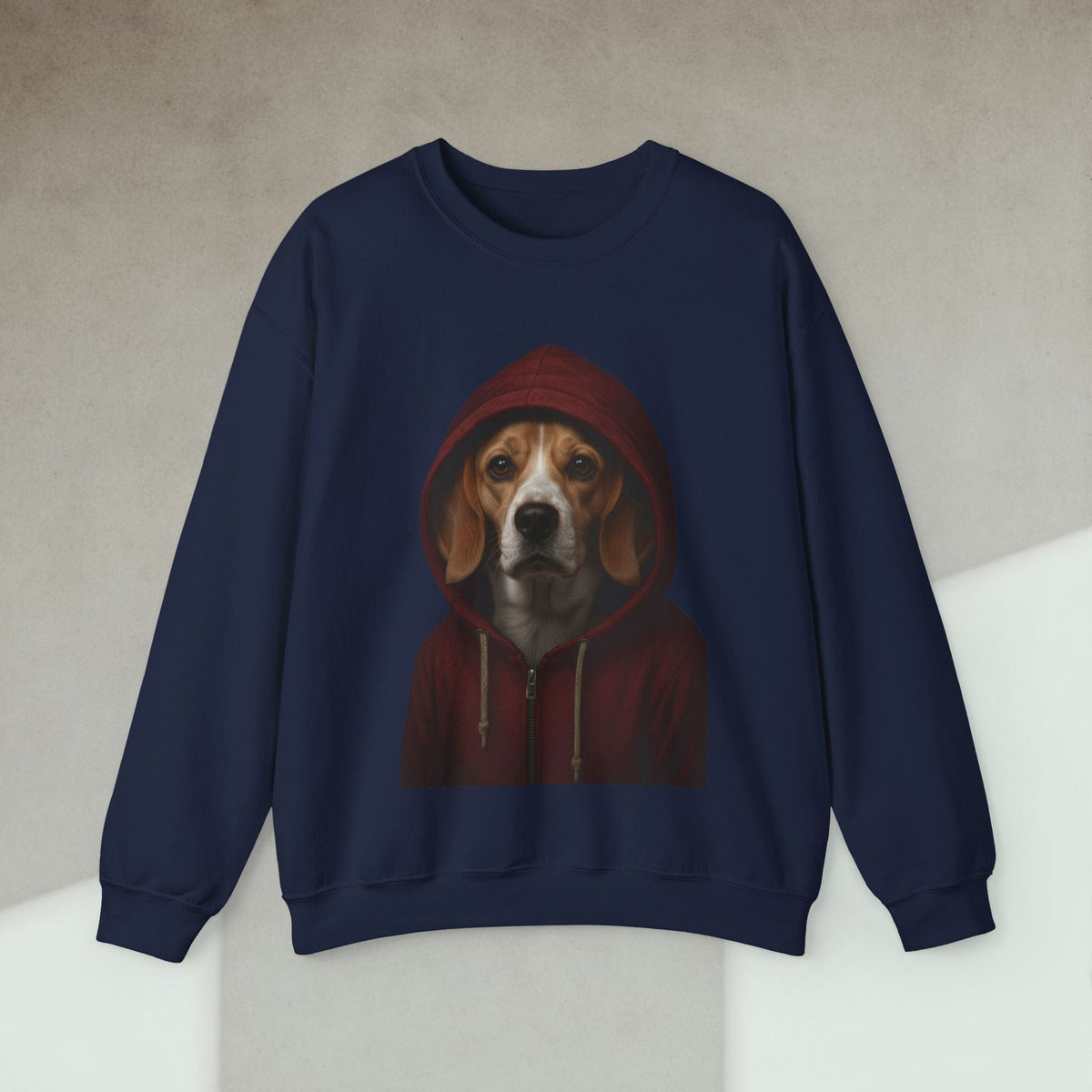 Code Culture dog in hoodie sweatshirt funny programmer Sweatshirt in S — Code Culture developer clothing