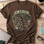 Nerd Collection Artwork 032 Shirt - Dark Chocolate mockup