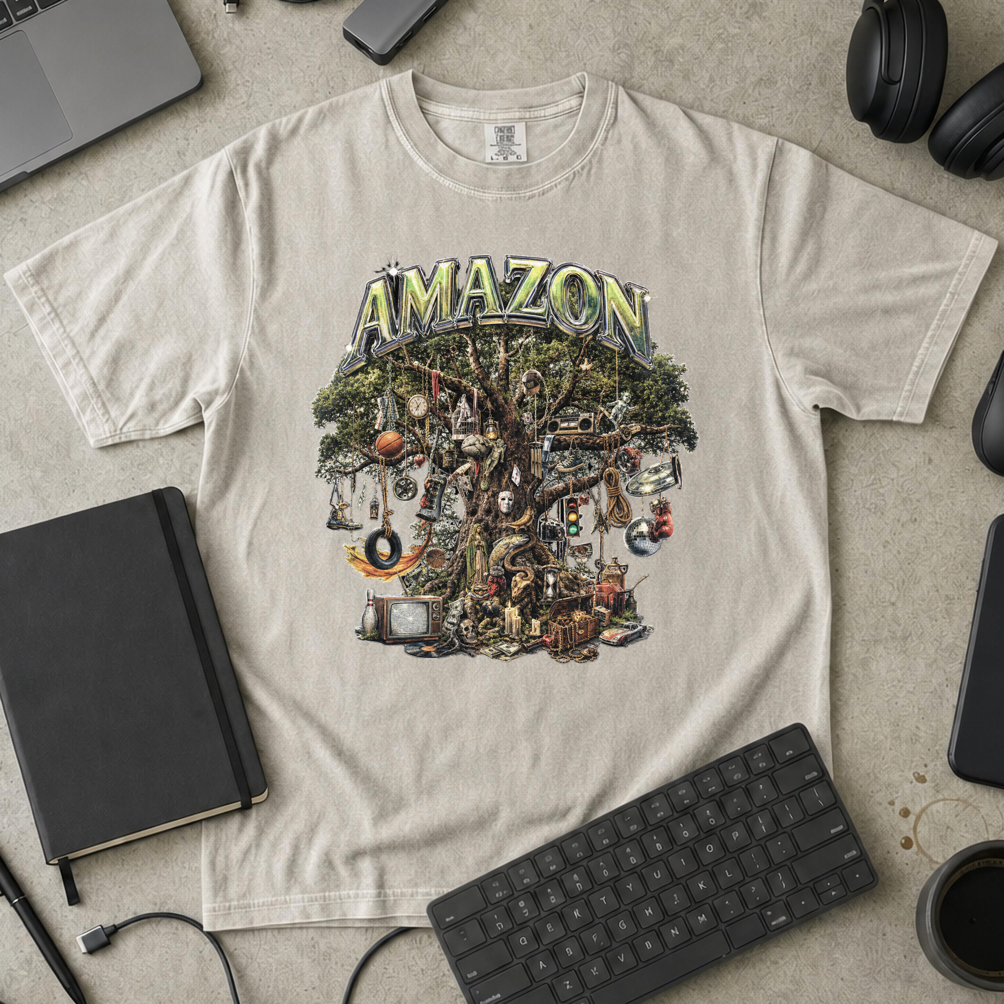Nerd Collection Artwork 032 Premium Shirt - Ivory mockup