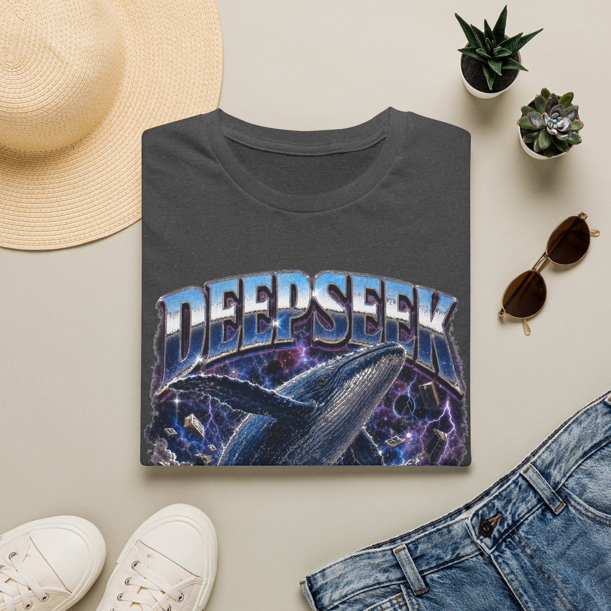 DeepSeek Cosmic Whale Shirt