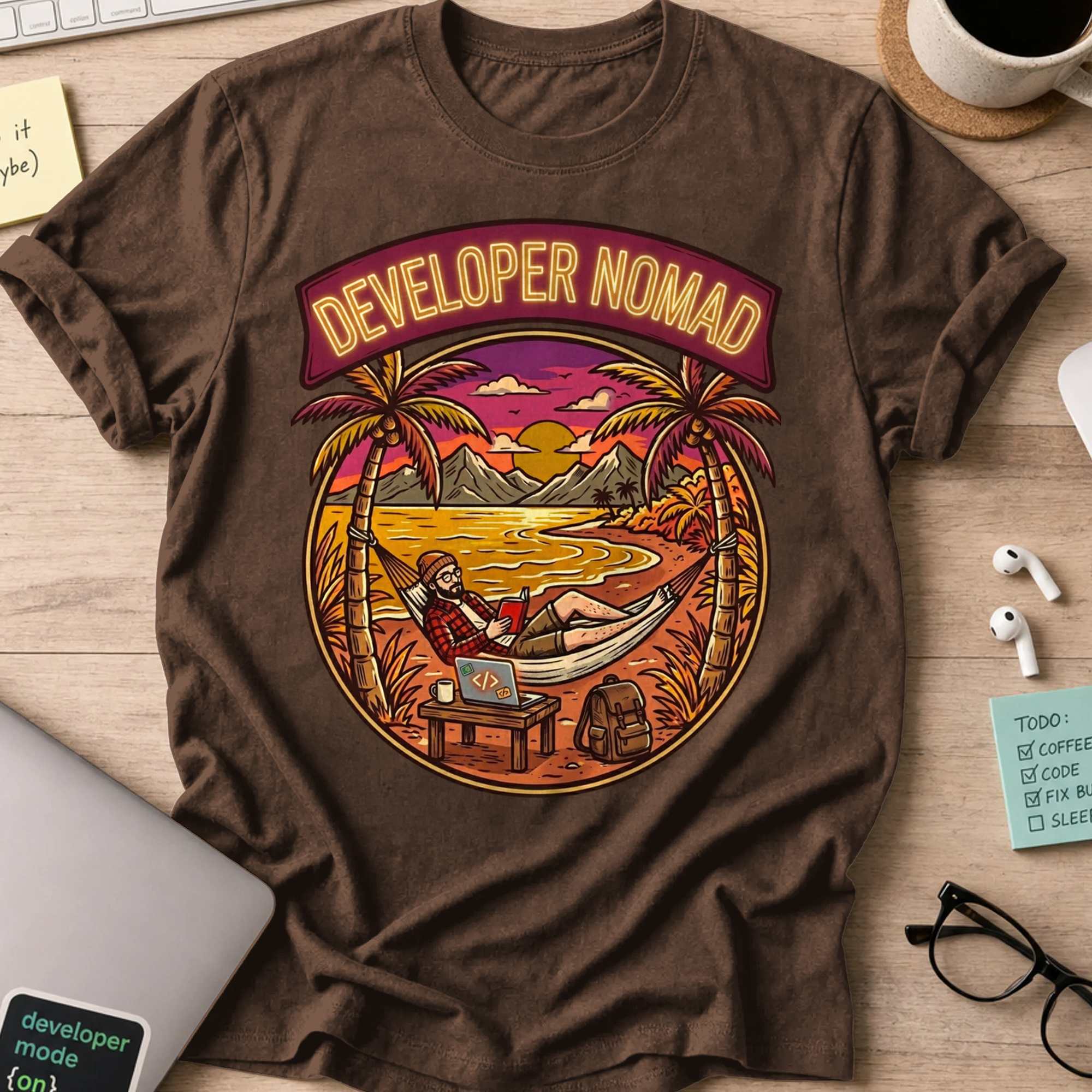 Developer Nomad Shirt — Dark Chocolate