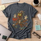 Cable Monster Shirt — Dark Heather