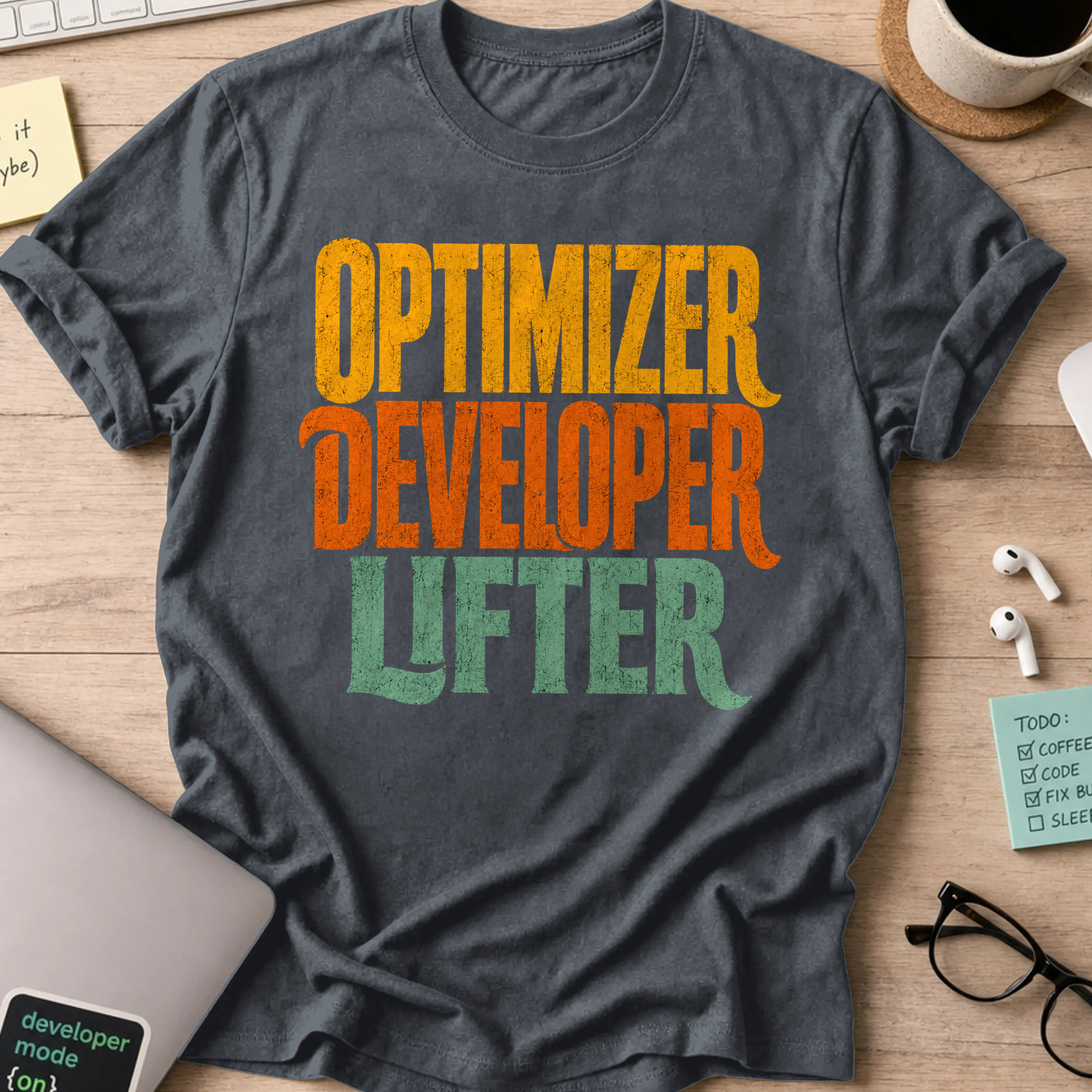 Optimizer Developer Lifter Shirt - Dark Heather