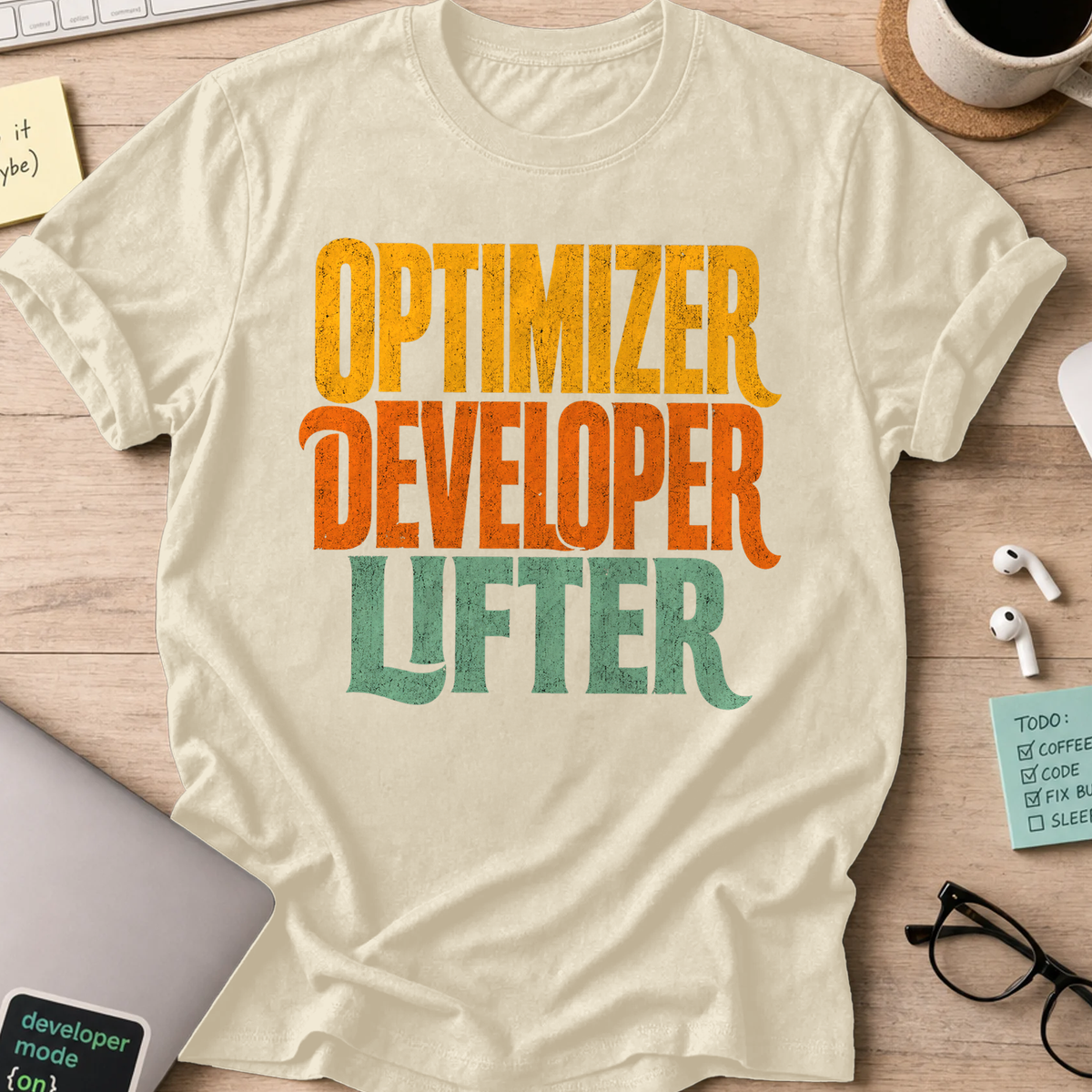 Optimizer Developer Lifter Shirt - Natural