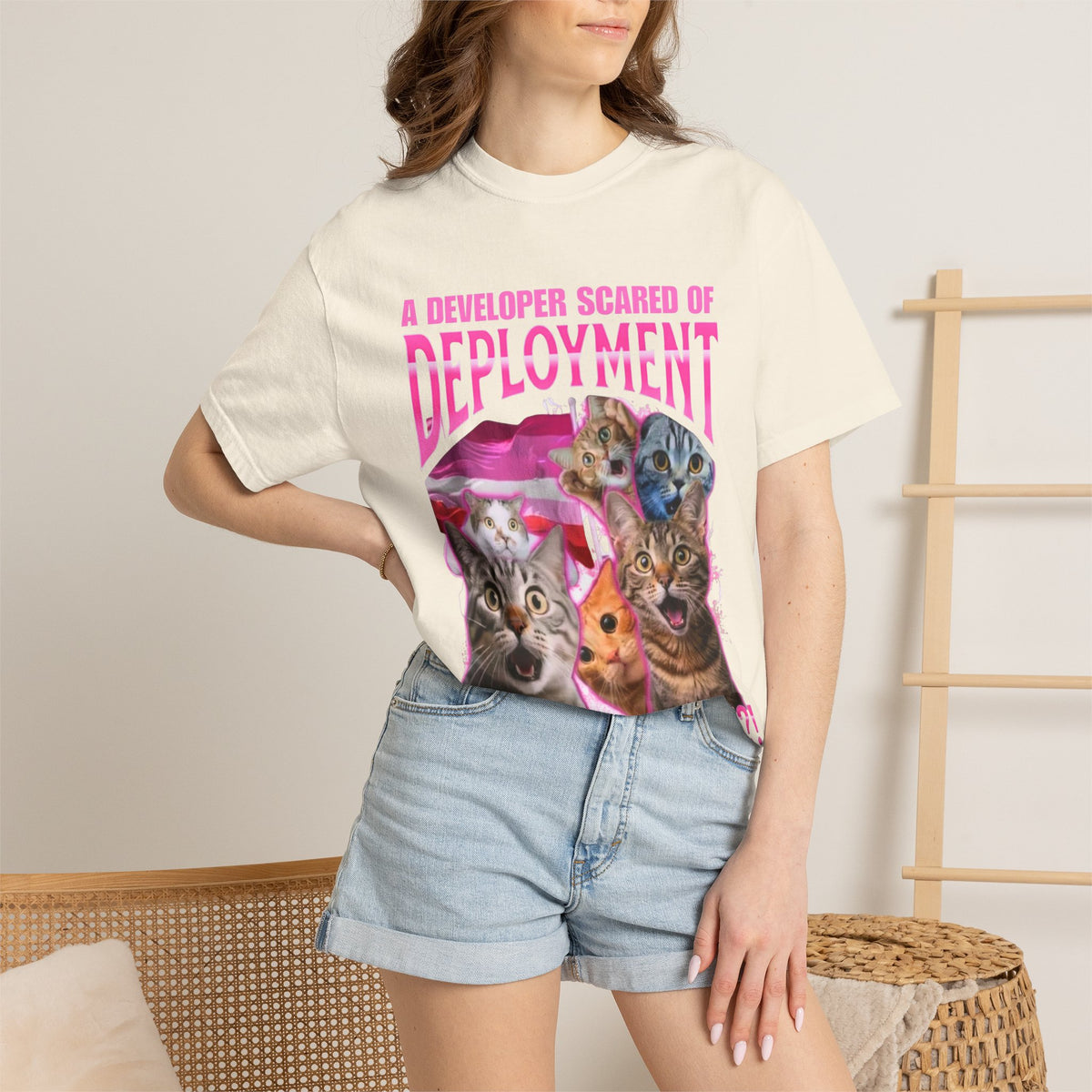 developer scared of deployment Shirt