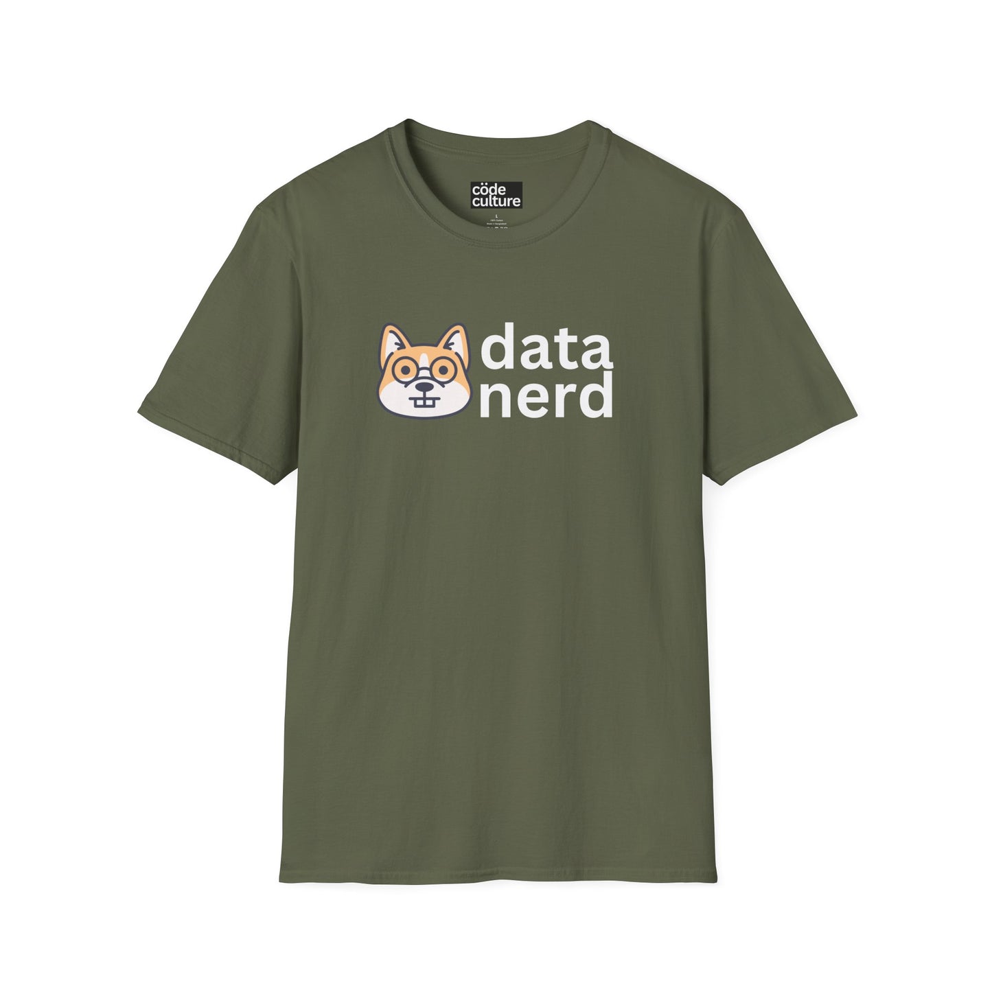 data nerd doggie shirt