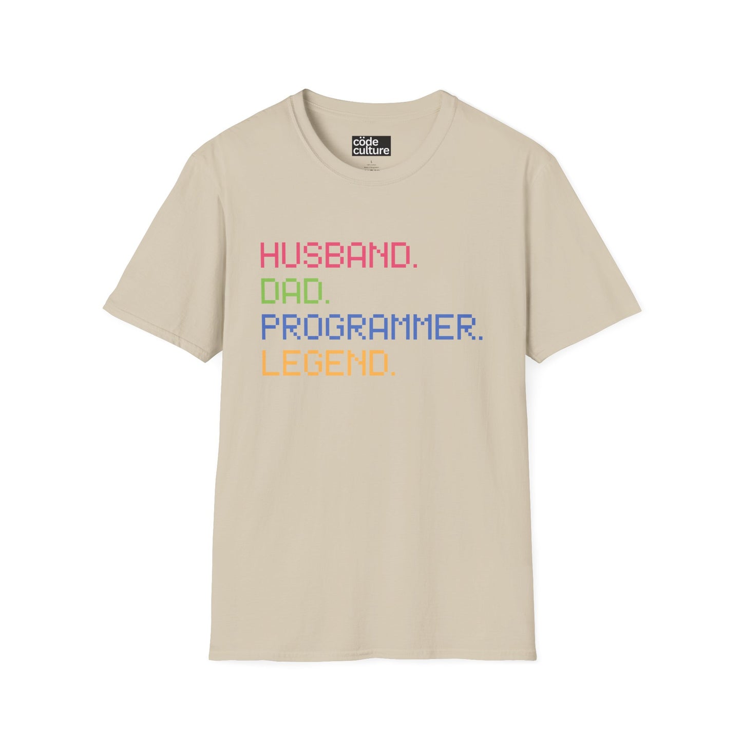 husband dad programmer legend shirt