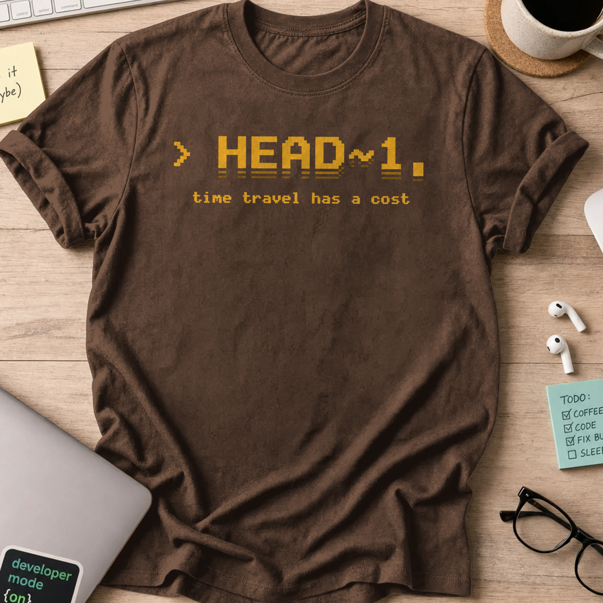 HEAD Tilde One Shirt — Dark Chocolate