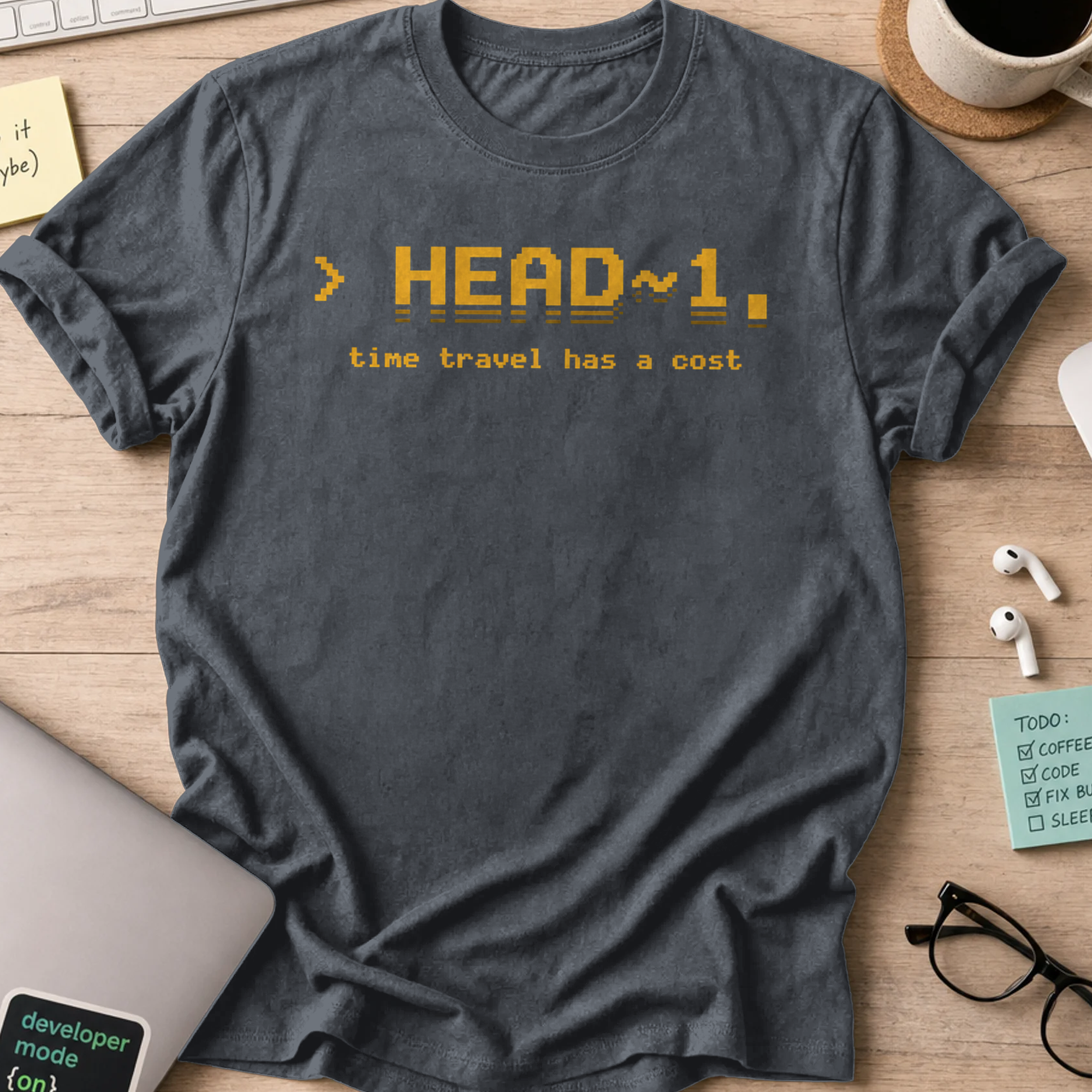 HEAD Tilde One Shirt — Dark Heather