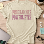 Programmer Powerlifter Shirt - Natural