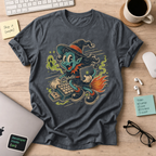 Witch Coder Shirt — Dark Heather