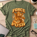 Force Push Gremlin Shirt — Military Green