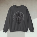Code Culture the reason i code dog sweatshirt funny programmer Sweatshirt in S — Code Culture developer clothing