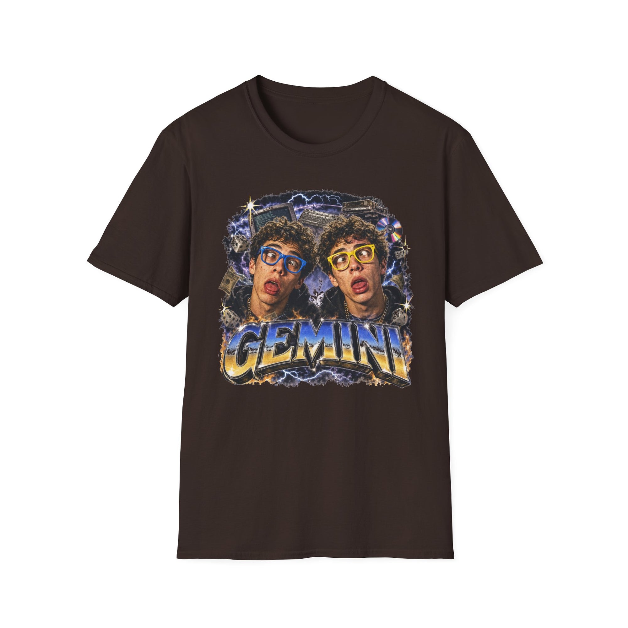 Gemini Cyberpunk Graphic Shirt