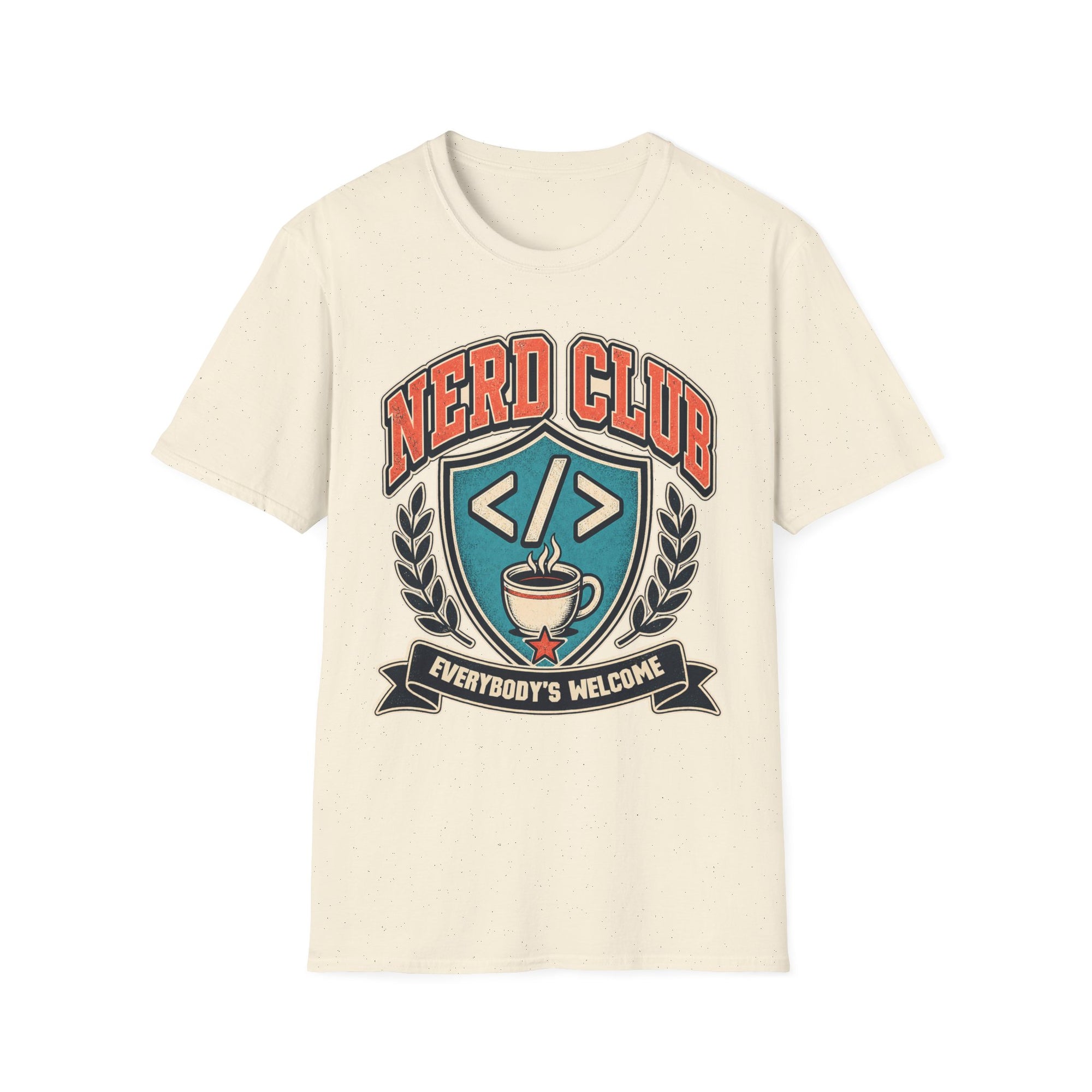 Nerd Club Vintage Badge Shirt
