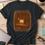 Works on My Machine Bug Shirt — Black