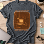 Works on My Machine Bug Shirt — Dark Heather