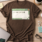 Run Life.exe Shirt — Dark Chocolate