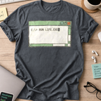 Run Life.exe Shirt — Dark Heather
