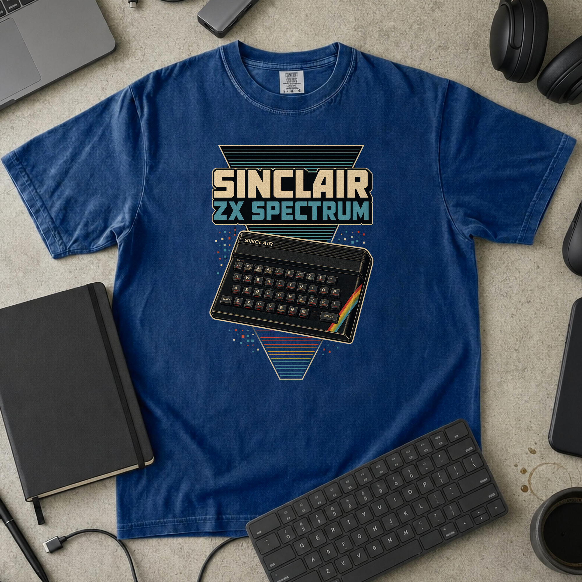 Nerd Collection Artwork 003 Premium Shirt - True Navy mockup